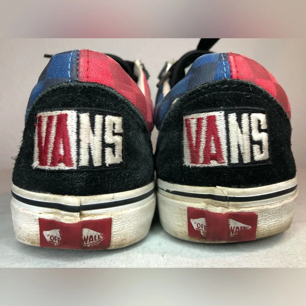 Vans Old Skool OTW Rally Checker/Multicolor Sneaker‎ Men size 8.5/ Women size 10